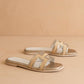 Oasis Society - Women Nina H Cutout Raffia Slide