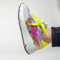 Cynthia Richard - Women's Lightning Strikes Leather Sneakers