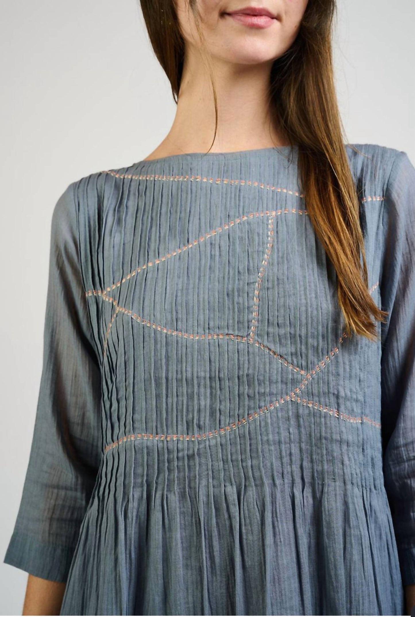 Mata Traders - Alma Pintucked Dress