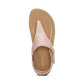 Aetrex - Ellie Adjustable Quarter Strap Thong Sandal