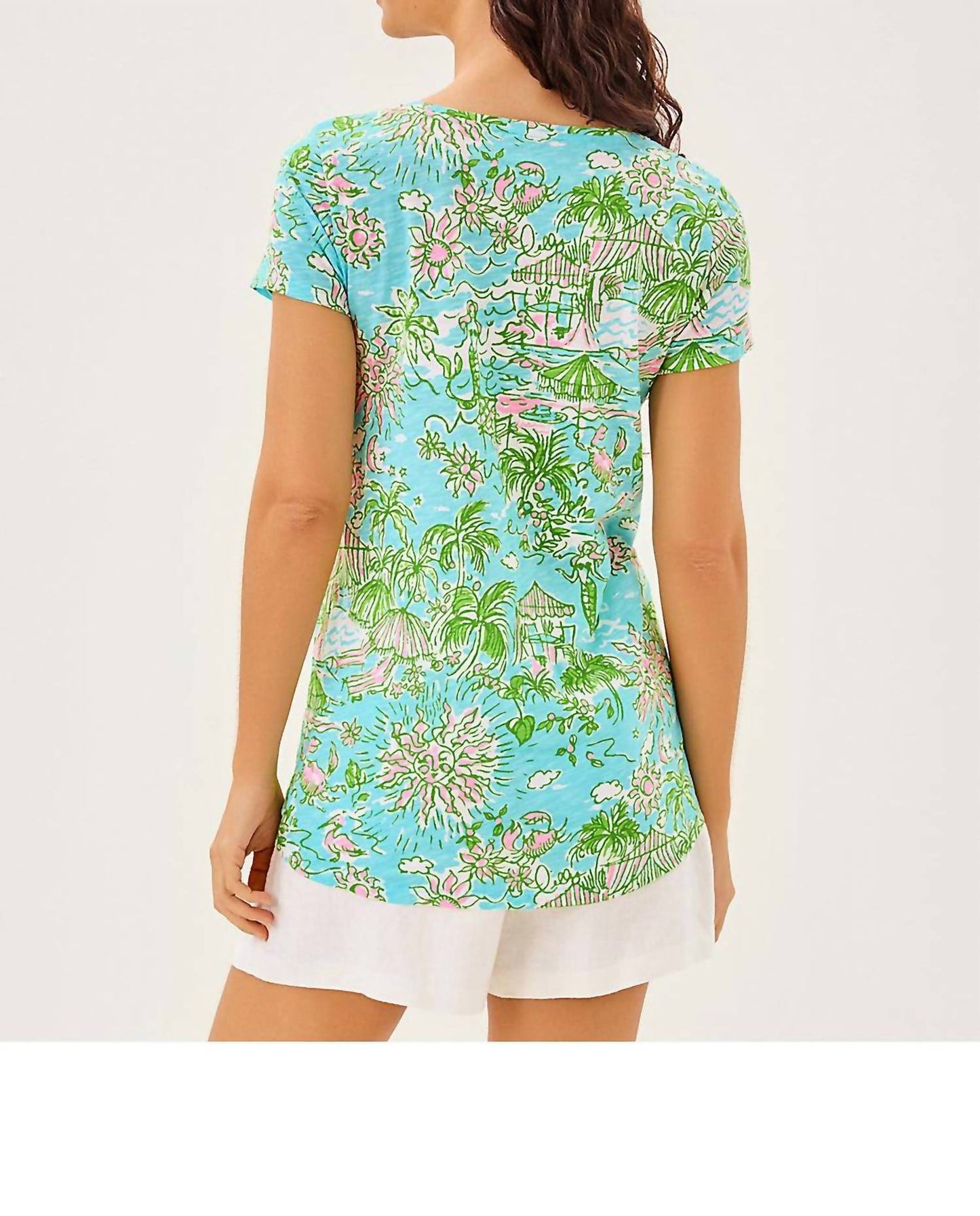 Lilly Pulitzer - Etta Top Sunbathers Bliss