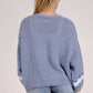 Elan - Varsity Open Front Sweater Cardigan