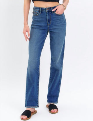 Judy Blue - Calça Jeans Reta Cintura Alta