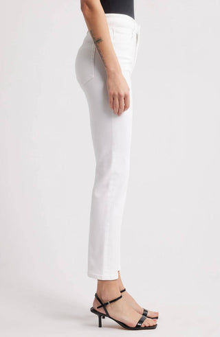 Frame - Pencil Crop High Waist Ankle Slim Straight Leg Jeans