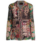 Johnny Was - Mazzy Embroidered Floral Button Front Blouse