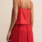 Z Supply - Fiore Satin Crop Tank