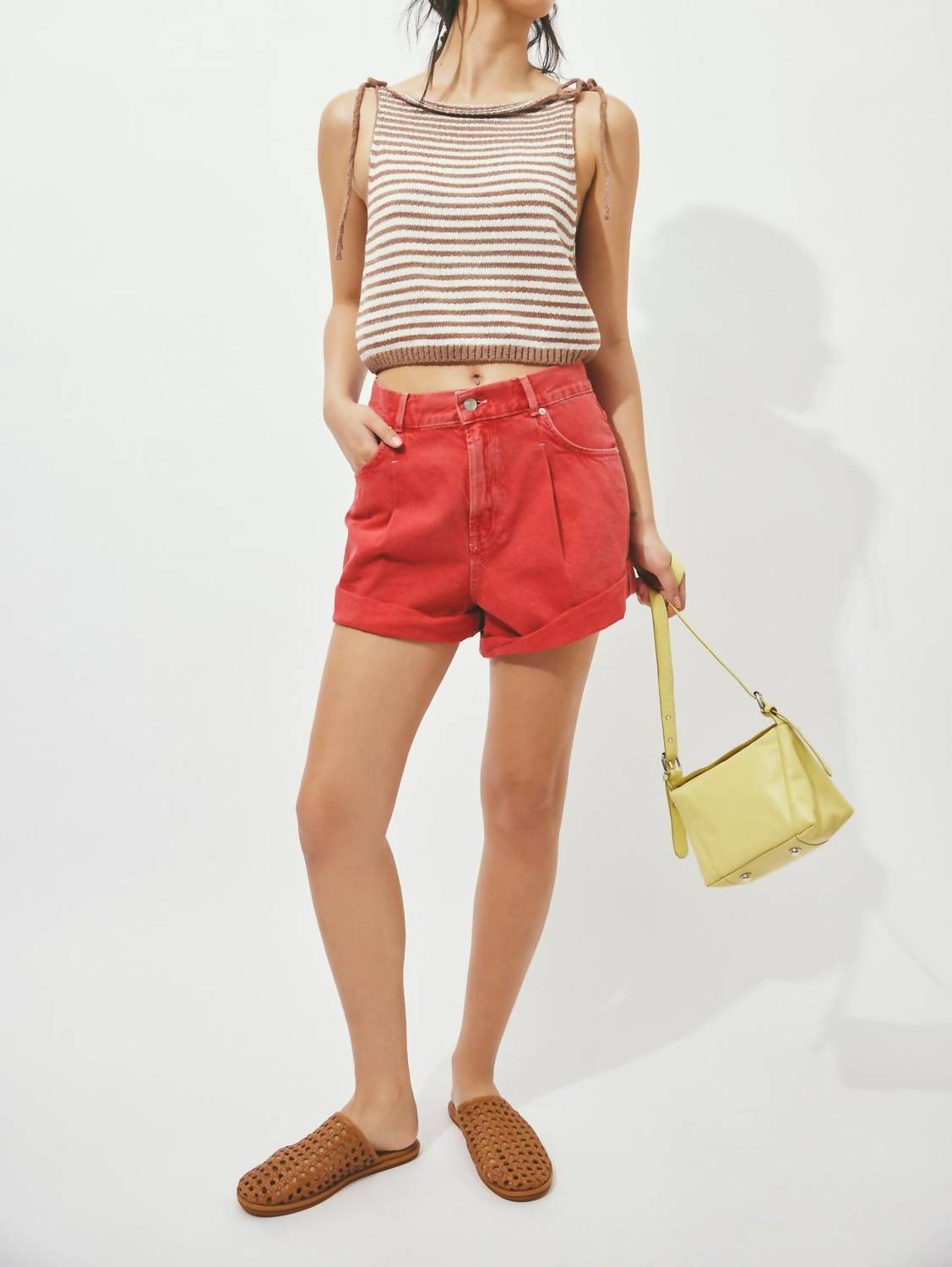 Free People - Claire Knit Tank Top