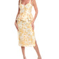 Hutch - Floral Bustier Peplum Dress
