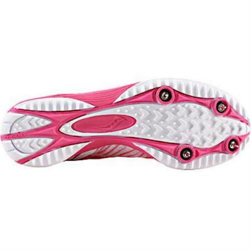 Tênis de corrida feminino Saucony Kilkenny XC 5, rosa, tamanho 6,5 B(M) EUA