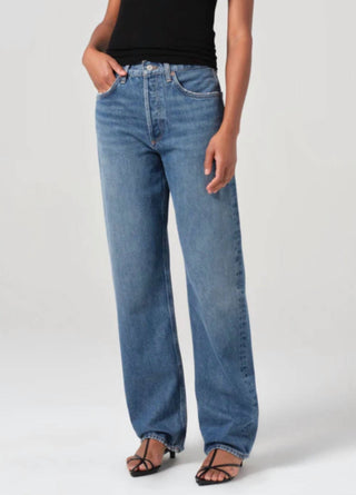 Agolde - Kelly Ultra High Waist Straight Leg Jean