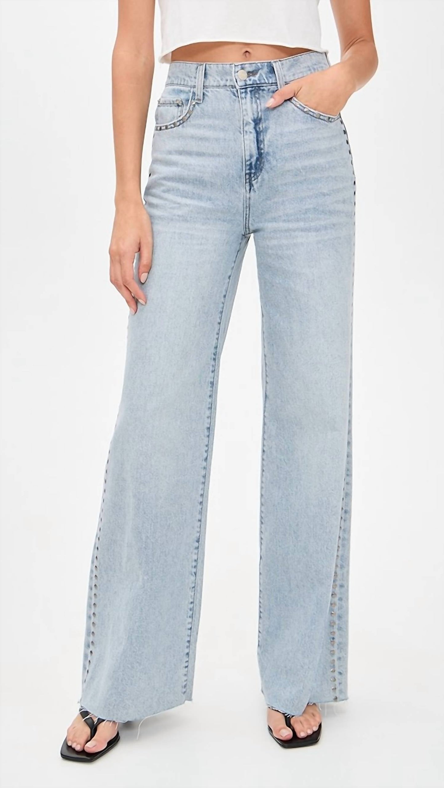 Daze - Far Out Wide Leg Jeans