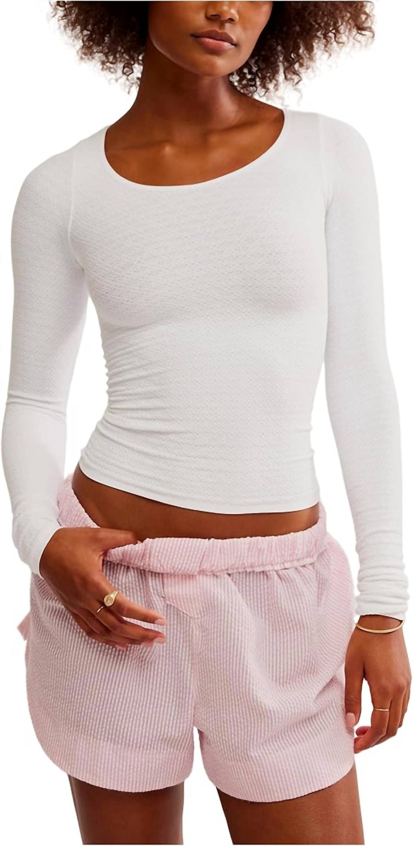 Free People - Love Letter Long Sleeve Top