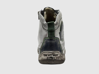 Kcr Group - Men's Comfort Thick Wool Lined Zip-up Leather Boots