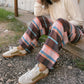 Free People - Buckle Back Plaid Trousers