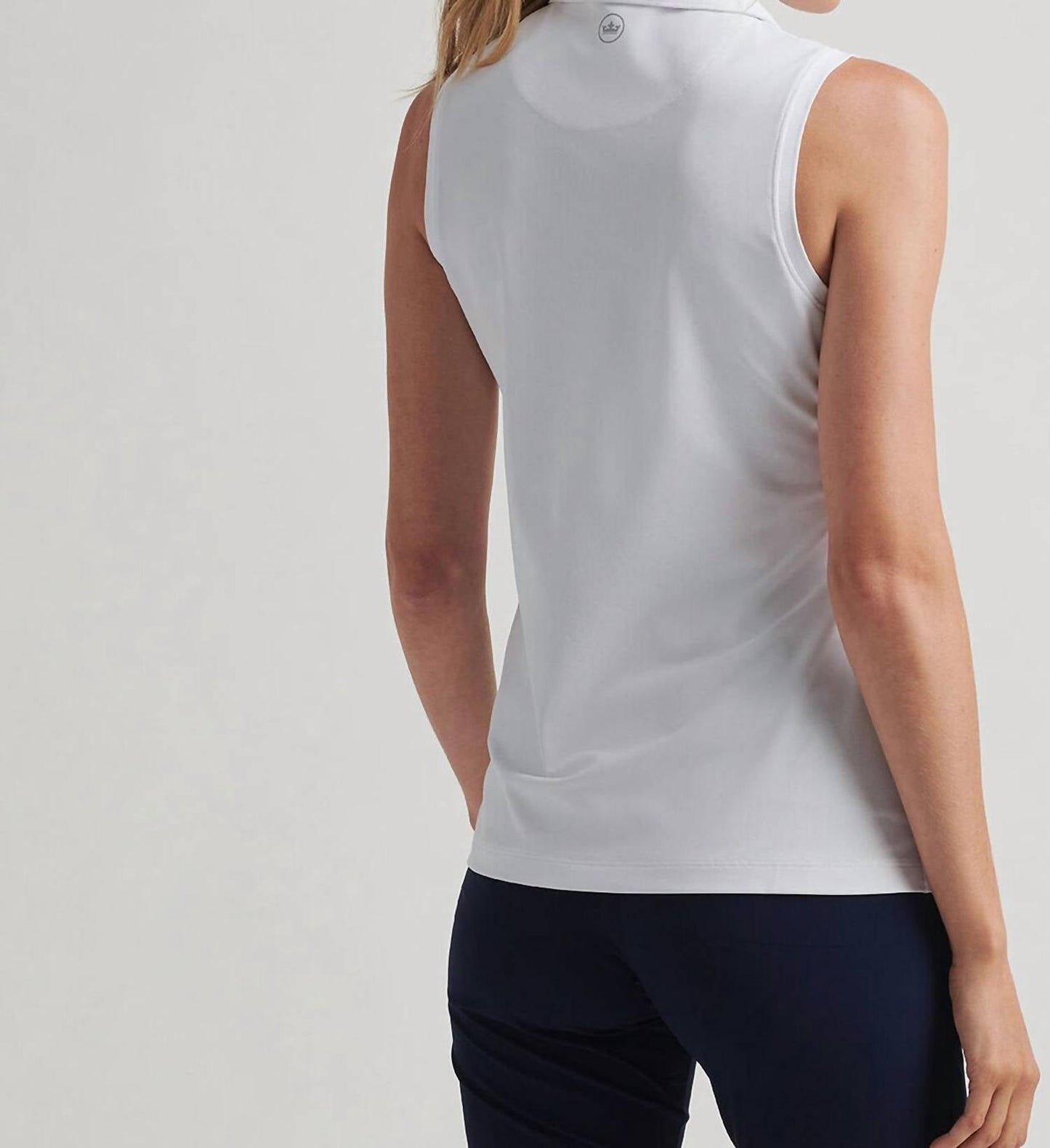 Peter Millar - Banded Sport Mesh Sleeveless Button Polo