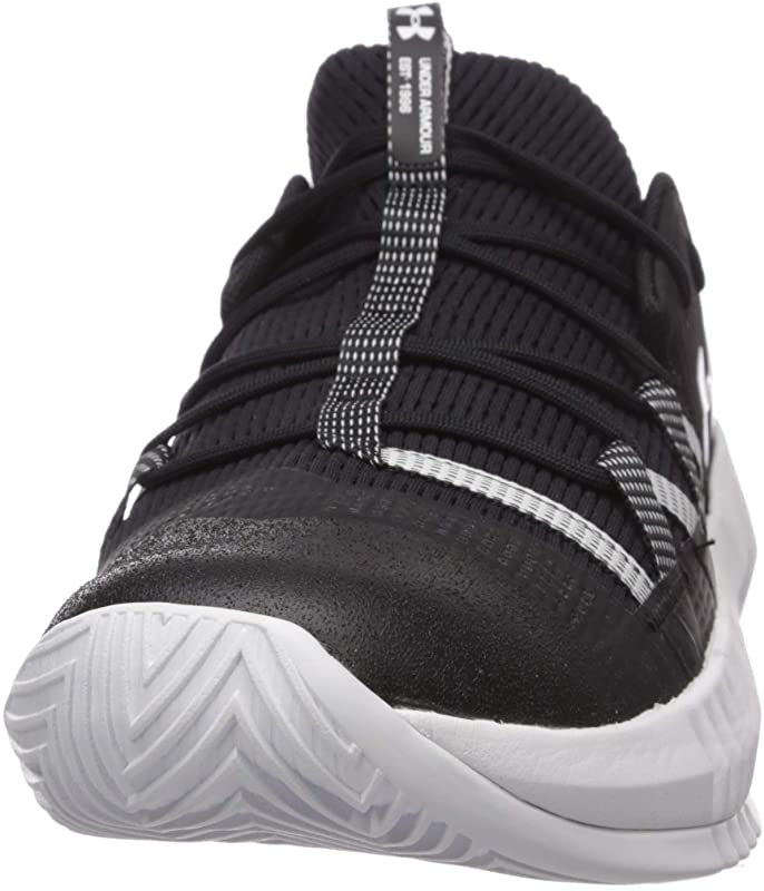 Tênis de vôlei feminino Under Armour Block City 2.0, preto, tamanho 5 B(M) EUA