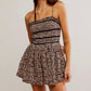 Free People - Bali Checked Out Printed Dress