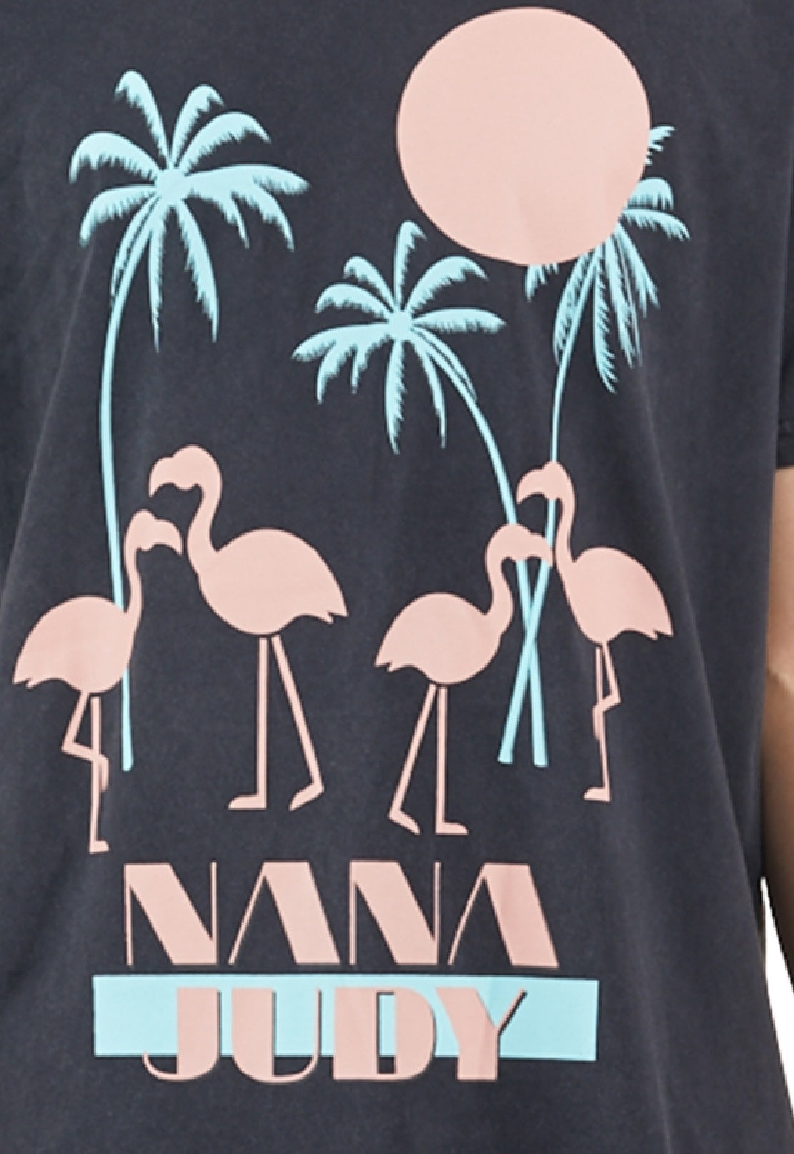 Camiseta masculina Boulevard Nana Judy, preta, tamanho XX-G