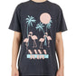 Camiseta masculina Boulevard Nana Judy, preta, tamanho XX-G