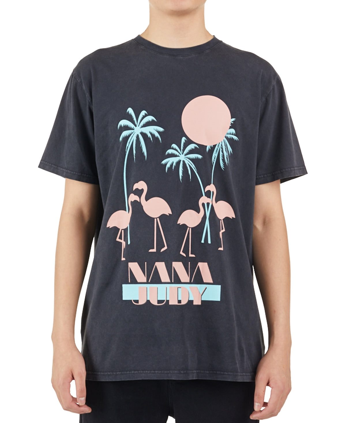 Camiseta masculina Boulevard Nana Judy, preta, tamanho XX-G