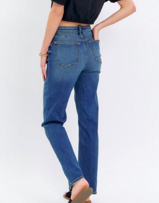 Judy Blue - Calça Jeans Reta Cintura Alta