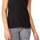 Regata feminina Cotton On Active Curve Hem preta tamanho pequeno