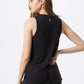 Regata feminina Cotton On Active Curve Hem preta tamanho grande