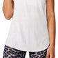 Regata feminina Active Curve Hem COTTON ON cinza tamanho médio