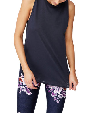 COTTON ON Women's Active Curve Hem Tank Top Blue Size Medium