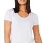 Camiseta de ginástica feminina Cotton On cinza tamanho X-S