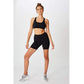 Shorts de ciclismo feminino Cotton On Active Core preto, tamanho M