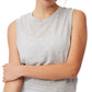 Camiseta regata feminina Cotton On The Tank, cinza, tamanho médio