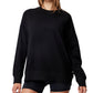 Suéter feminino de manga comprida COTTON ON Lifestyle, preto, tamanho X-G