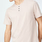 Camiseta Henley Orgânica Masculina Cotton On Rosa Tamanho P