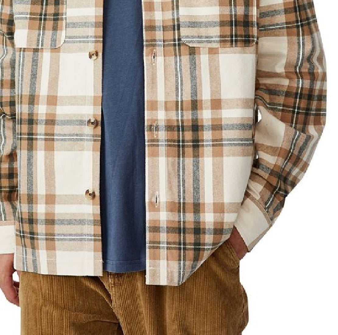 Camisa masculina Cotton On Heavy Over, branca, tamanho XX-G