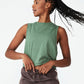Camiseta regata feminina Cotton On The Tank, verde, tamanho M