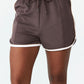 Shorts de ginástica retrô feminino COTTON ON marrom tamanho médio