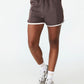 Shorts de ginástica retrô feminino COTTON ON marrom tamanho médio
