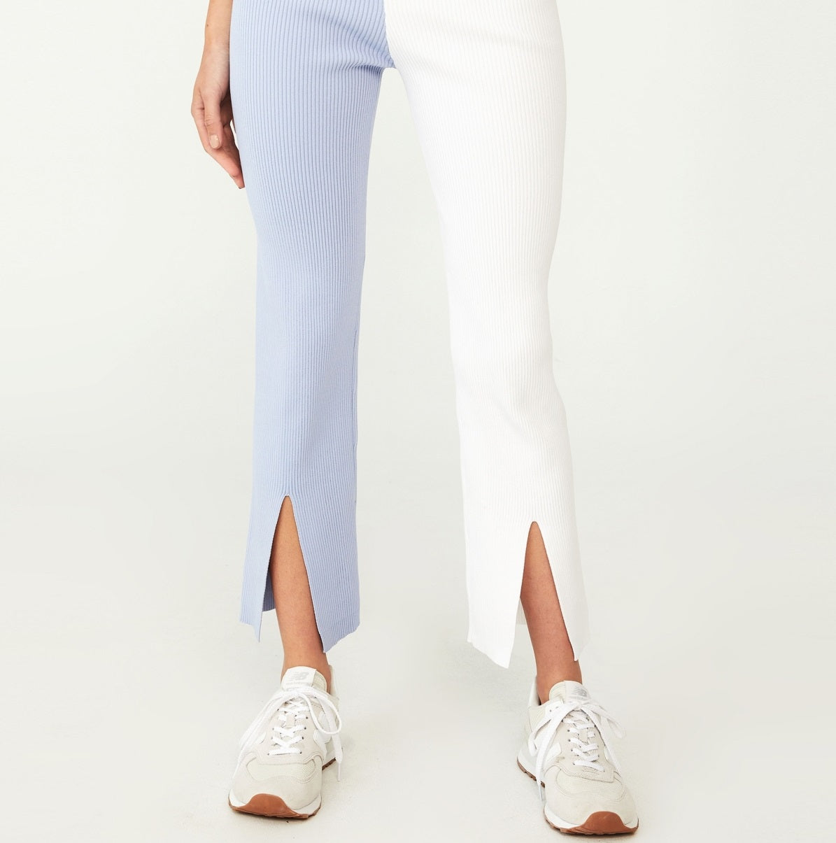 Calça de malha confortável feminina COTTON ON, azul, tamanho pequeno