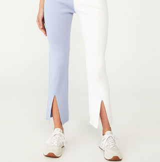 Calça de malha confortável feminina COTTON ON, azul, tamanho pequeno