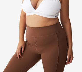 COTTON ON Women's Active Ultimate Active Plunge Crop Bra White