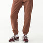 Calça de ginástica feminina COTTON ON plush marrom tamanho médio