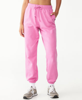 COTTON ON Women's Plush Gym Track Pant Pink