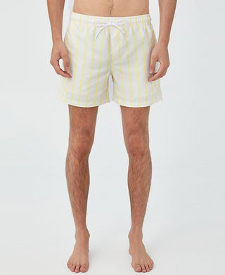 Calções de banho masculinos COTTON ON amarelos tamanho X-G