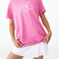 Camiseta feminina orgânica ativa COTTON ON rosa