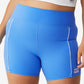 Calções de ciclismo COTTON ON Active Ultimate Booty para mulher, azul