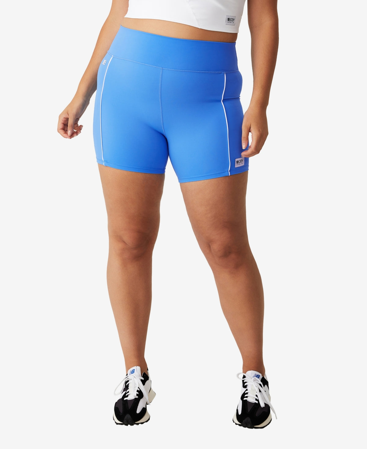 Calções de ciclismo COTTON ON Active Ultimate Booty para mulher, azul