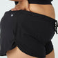 Shorts de corrida feminino COTTON ON Lifestyle Move, preto, tamanho 14W