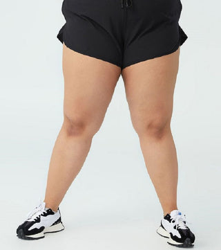 Shorts de corrida feminino COTTON ON Lifestyle Move, preto, tamanho 20W