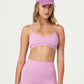 Top curto sem costura feminino COTTON ON rosa tamanho médio